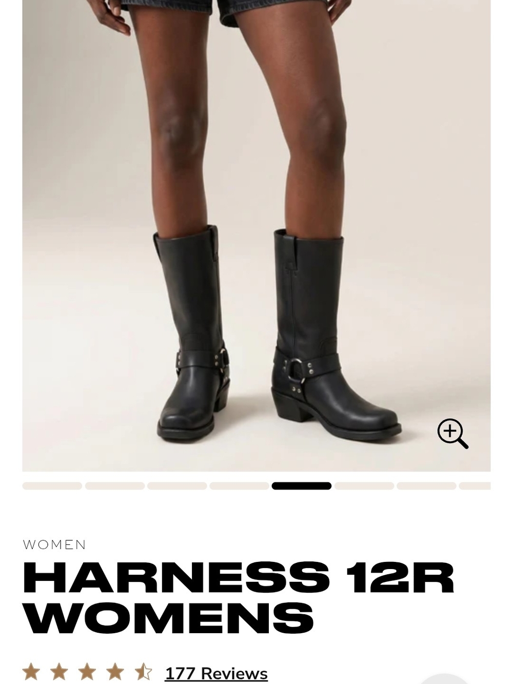 SALE!! Frye Black Leather 12R Harness Boots - Picture 13 of 13